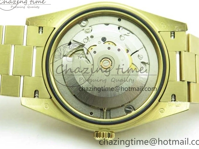 1218 Day-Date 40mm 228239 BP New Dial Version 904 YG Silver Stick Markers Dial on YG President Bracelet A Sophisticated 2807